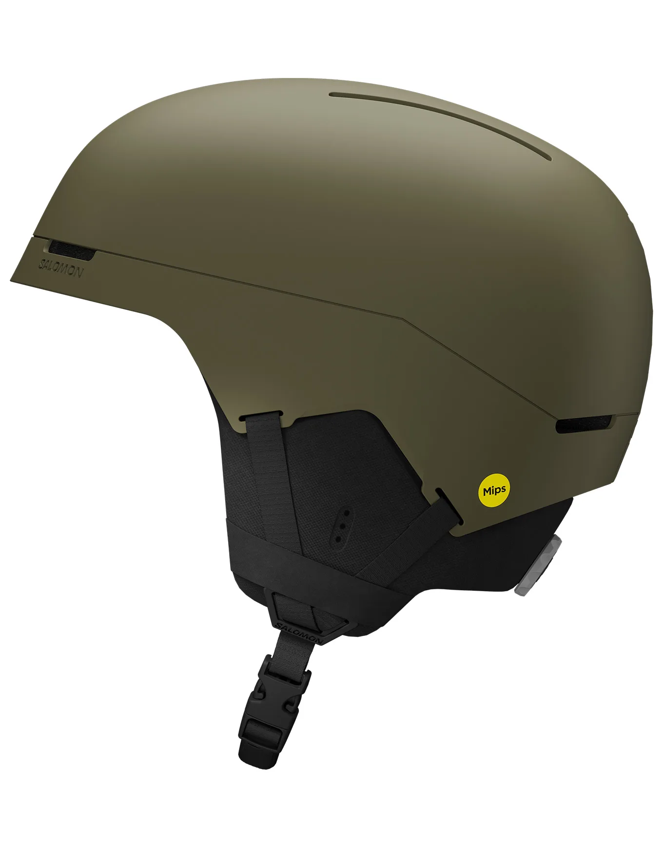 Casque de ski/snowboard - Brigade Index Mips Olive Night - Taille M - Vert - Salomon - FashionsVida