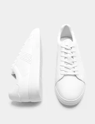 M&S Lace Up Trainers White male