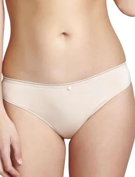 Womens Harper Thong - Beige Polyamide - Size Large - Cleo By Panache - FashionsVida