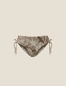 Slip de bain jacquard avec perles - TWINSET - FashionsVida