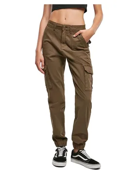 Pantalon Cotton Twill Utility Olive 33 - Urban classics - FashionsVida