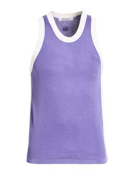 Tank Top Herren Violett M Herren