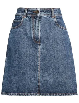 Falda vaquera Mujer Azul marino 25,27 Mujer - ETRO - FashionsVida