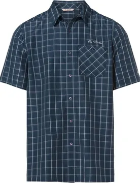 Albsteig III Herren Hemd, blau M