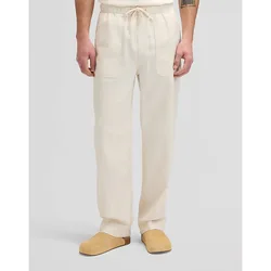 Utility Relaxed Drawstring Trousers Natural Größe M male