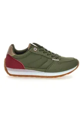 Sneakers verdi e bianche con lacci GB2015 36