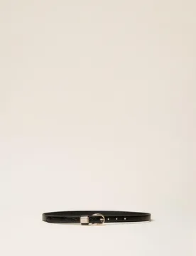 Ceinture avec passants en métal - TWINSET - FashionsVida