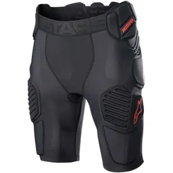 Pantaloncini Protettivi BIONIC PRO Nero Rosso taglia L