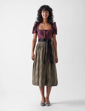 Gottseidank Dirndl LAURA rouge 44 - Gottseidank - FashionsVida