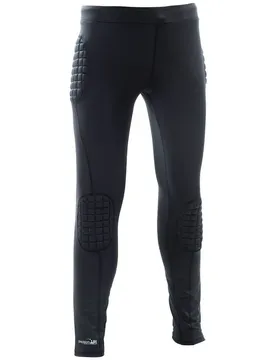 Pantalon Long De Protection Pour Jeunes Padded Baselayer Goalkeeper Black L unisex