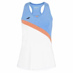 Play Sleeveless T-shirt White / Blithe Blue Hthr XO