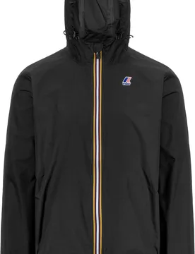 Veste coupe-vent imperméable et respirante compactable - Le Vrai 4.0 Claude Black Pure - Taille XL - Noir - K-way - FashionsVida