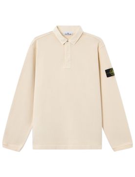 Comfort Fit Contrast Fabric Pullover Sweater - Size M