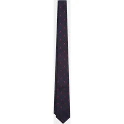 Corbata seda calaveras de hombre