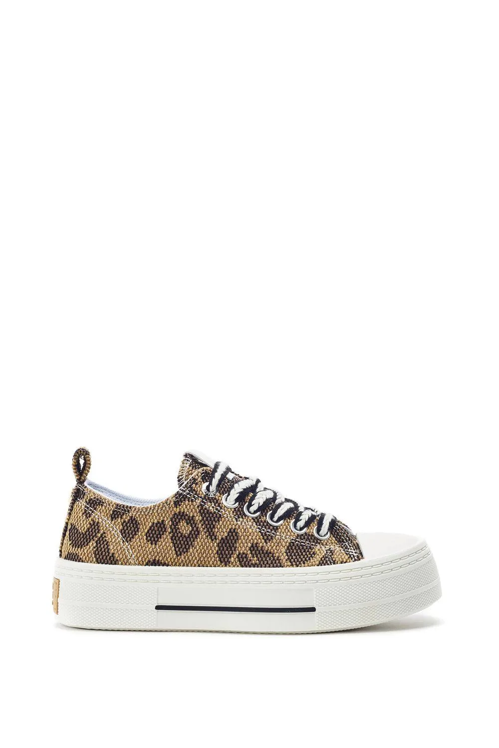 Women's 'Betta' Raffia Platform Trainers Size: 6 - Multicolor - Size: 6 - Moda in Pelle - FashionsVida