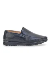Mocassini Neri In Vera Pelle Made In Italy 2026 40