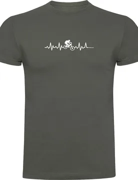 T-shirt à Manches Courtes Mtb Heartbeat - Kruskis - FashionsVida