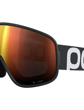 Masque De Ski Vitrea Wide Fit Uranium Black / Partly Sunny Orange Partly Sunny Orange/CAT2 Homme - Poc - FashionsVida