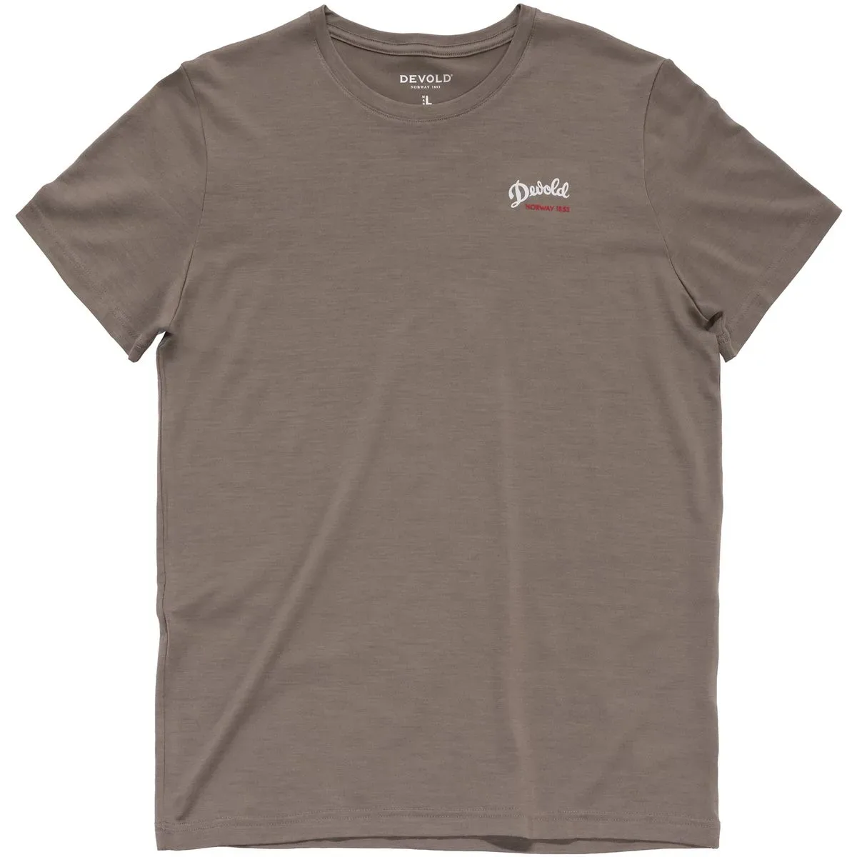Classic "Script" Herren Unterhemd, braun S - Devold of Norway - FashionsVida