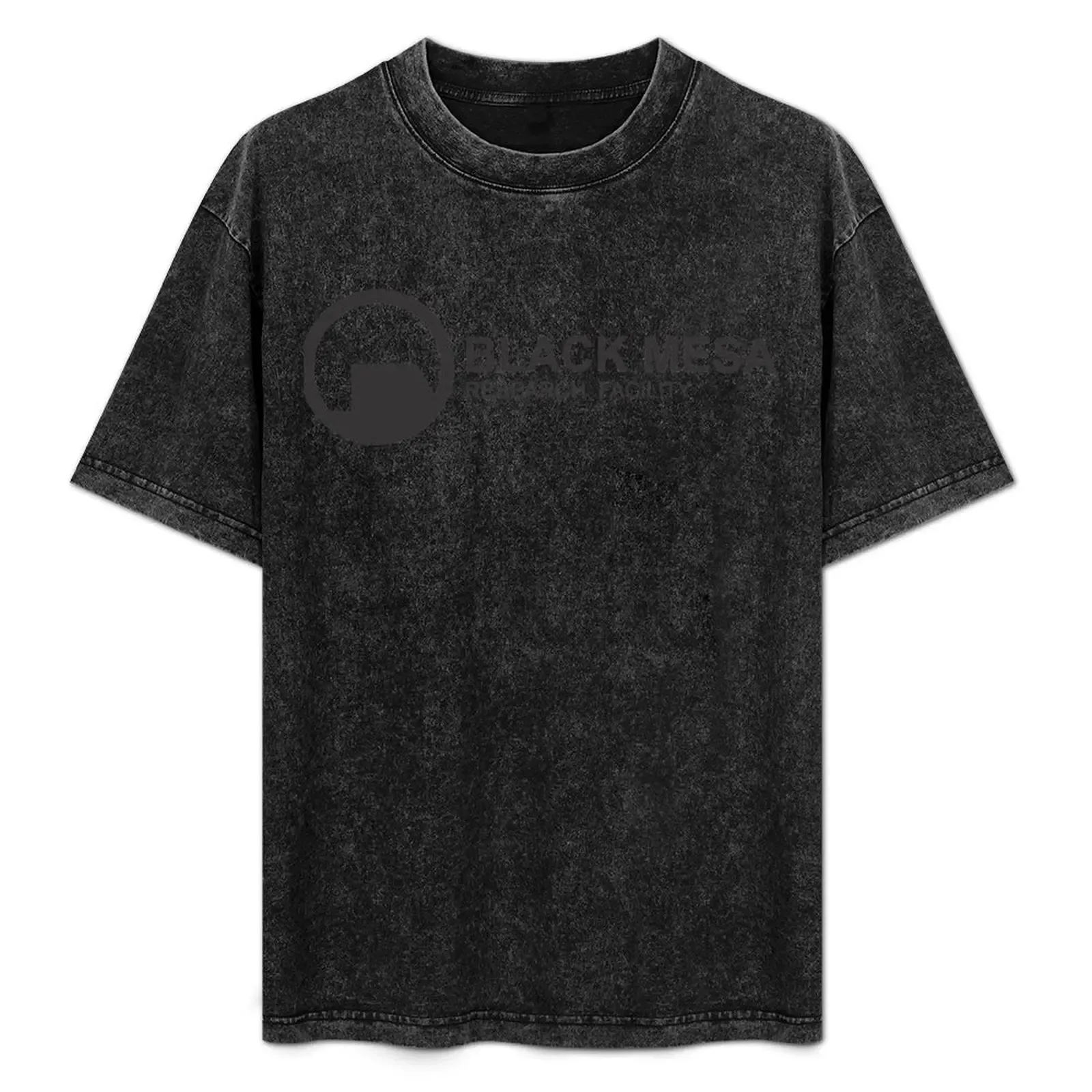 Black mesa black T-Shirt Basic Solid Color Casual Tee Shirt - Aliexpress - FashionsVida