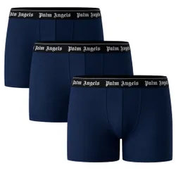 Mens Boxer Shorts In Dark Blue Multipack