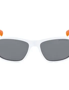 Lunettes De Soleil Champ White / Crystal Hyper Crimson Grey Silver Flash/CAT3 unisex