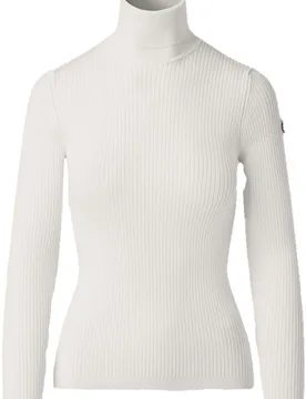 Pull col roulé - Ancelle Poudre - Taille S - Blanc - Fusalp - FashionsVida