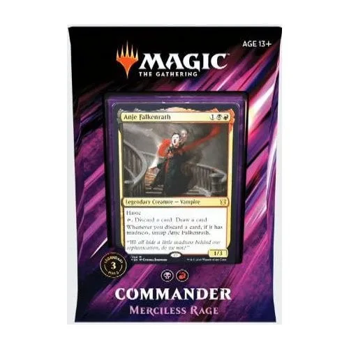 Commander 2019 Deck - Merciless Rage Commander 2019 - Magic: The Gathering - FashionsVida