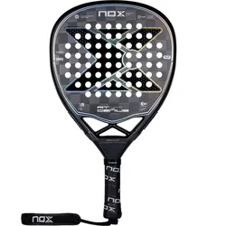 At Genius Attack 18k Padel Racket Black / Grey One Size