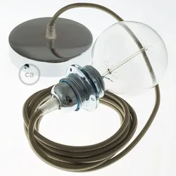 Cables Lampe Suspendue Pendel Pour Abat-jour Rm27 Diy 1 M Cipria / Chrome Plated One Size
