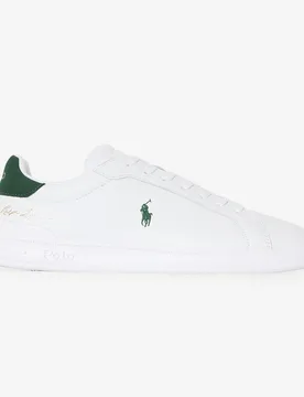 Polo Heritage Court Signature blanc/vert 41 - Ralph Lauren - FashionsVida