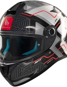 Casco Moto Integrale TARGO S BRIK C0 Lucido taglia XL - MT Helmets - FashionsVida