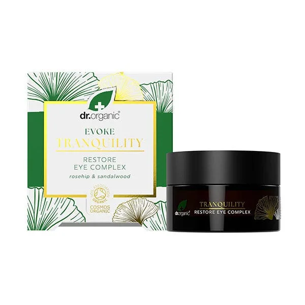 Evoke Tranquility Restore Eye Complex - Dr. Organic - FashionsVida