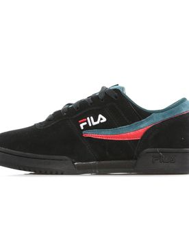 Scarpa Bassa Uomo Original Fitness S Black/red/atlantic Deep