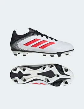 Scarpe da calcio Copa Pure 3 Club Firm/Multi-Ground Junior 38 2/3 Cloud White / Lucid Red / Core Black - Adidas - FashionsVida