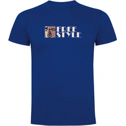 Maglietta A Maniche Corte Freestyle Royal Blue