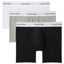 Boxer Brief 3 Pack Unisex Underwear - Black - Size XL - Cotton - Black - Size: Extra Large