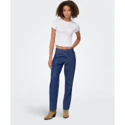 Pantalón vaquero de mujer straight fit