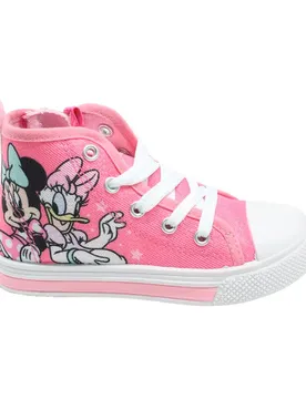Cerda Sneaker Pvc Sole With Lights High Minnie Pink EU 29