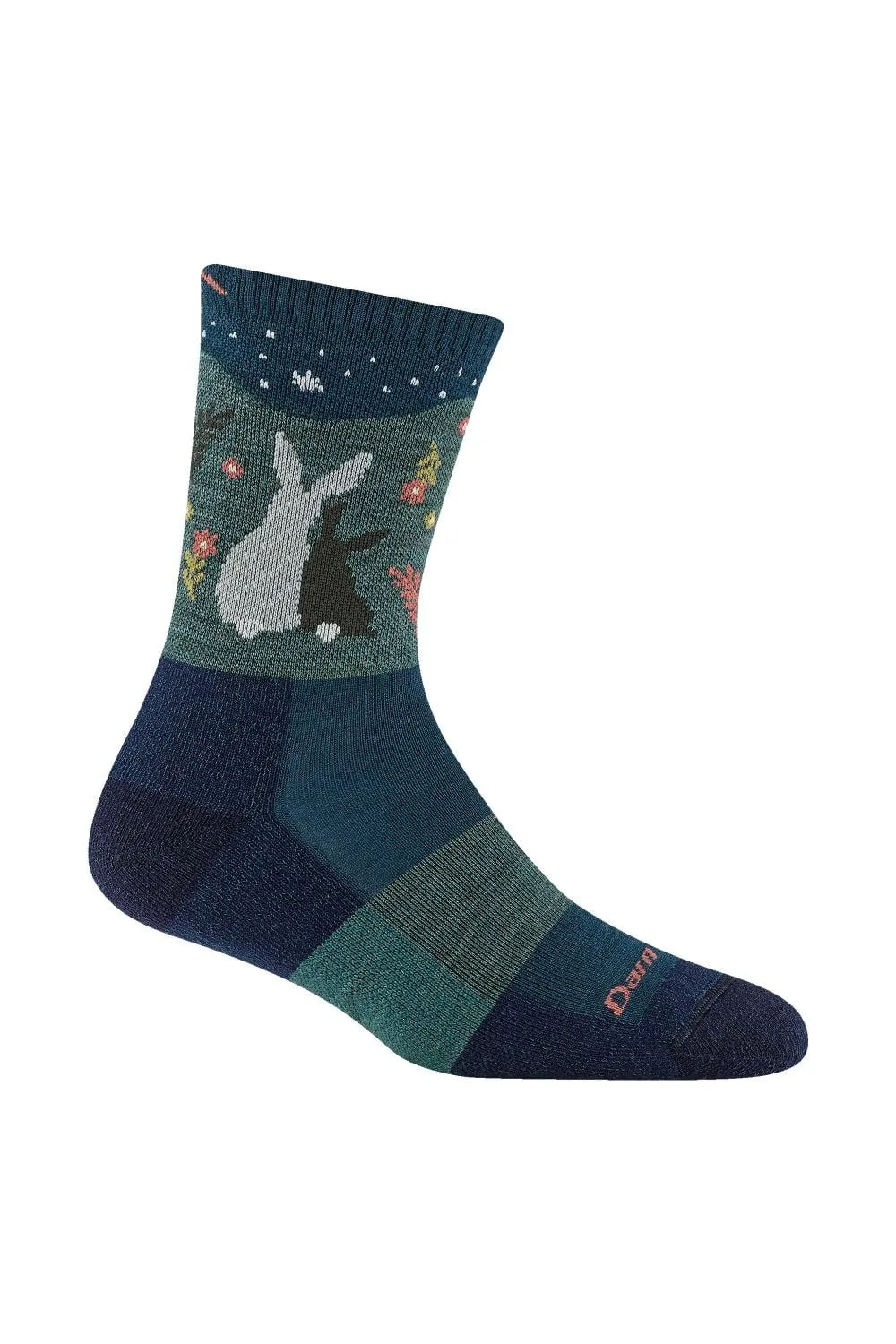 Ladies Merino Animal Patterned Hiking Boot Socks - - Size: M - Darn Tough - FashionsVida