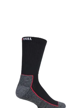 Pair Black / Grey Made in Finland Hiking Socks Unisex 8.5-11 Unisex - - Multi Coloured - Size: 8.5-11 Unisex - UpHill Sport - FashionsVida