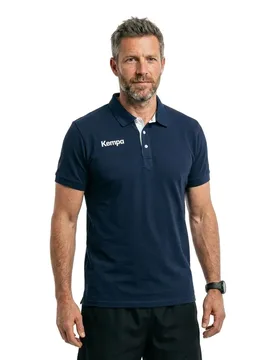 Polo à Manches Courtes Prime Navy / White M - Kempa - FashionsVida