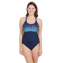 Multiway 1 Piece Swimsuit Blue Chime 40 Women