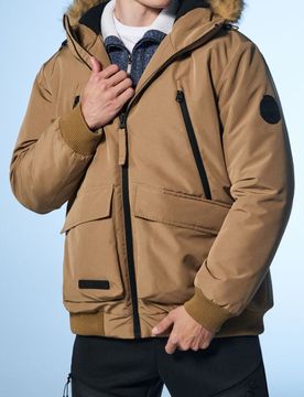 Sinsay - Giubbotto bomber - beige