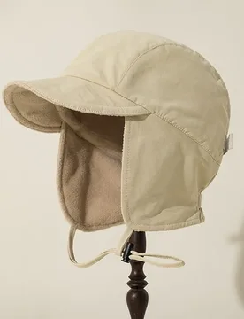 Japanese Ear Protection Earflap Hat Windproof Thick Warm Bonnet Hat Solid Color Casual Velvet Pilot Hat Running Cycling - Aliexpress - FashionsVida