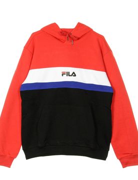 Felpa Cappuccio Uomo Radomir Hoody True Red/black/bright White/mazarine Blue