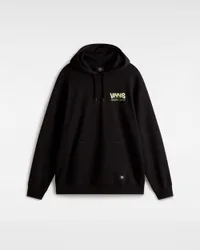 Mens Shop Front Hoodie - Black Cotton - Size Small