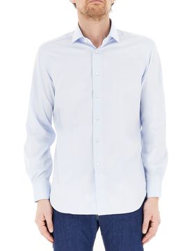 Camicia travel evolution fit AZZURRO CHIARO 40