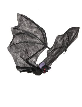 Fledermaus Halloween-Hängedeko schwarz 50cm