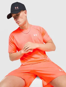 Mens Maglia Tech Emboss - Arancione, arancione arancione Uomo taglia XXXL - Under armour - FashionsVida
